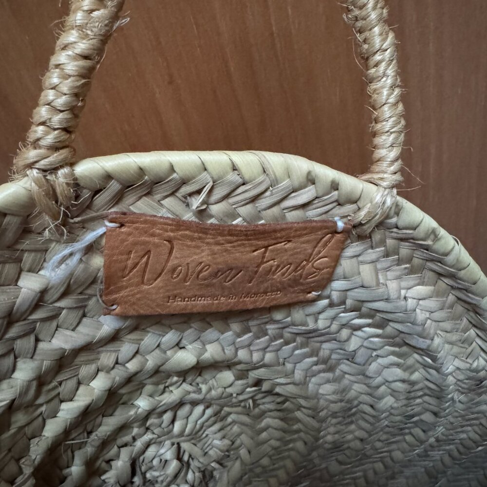 Woven Beach Bag - Circular - Picture 3 of 3